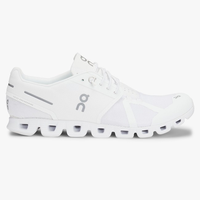 ON Cloud Womens - Women's Road Running Shoes NZ-34612 All/White